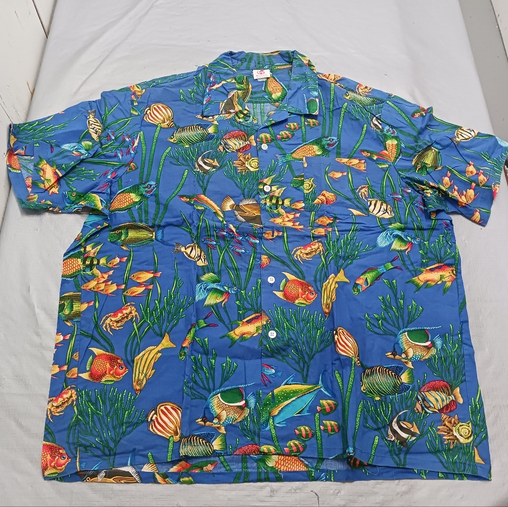 Scorpio Vibrant Tropical Shirt